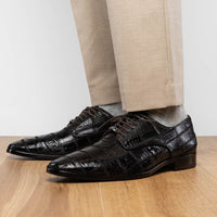 Marco Di Milano Pissa Brown Leather Oxford