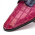 Marco_Di_Milano Pissa: Pink Purple Leather Loafers