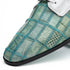 Marco Di Milano Pissa Turquoise & White Leather Loafers