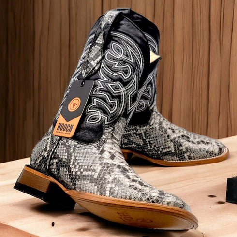 Snake Print Boots