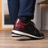 Marco Di Milano Portici Wine/Black Leather Loafers