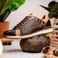 Marco_Di_Milano Portici Orix Brown Leather Dress Shoe