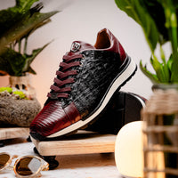 Marco Di Milano Portici Wine/Black Leather Loafers