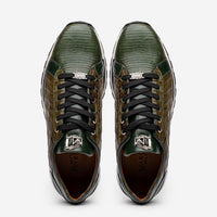 Marco Di Milano Portici - Olive Green Leather Dress Shoe