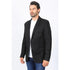 Mens Double Button Faux Suede Black Blazer