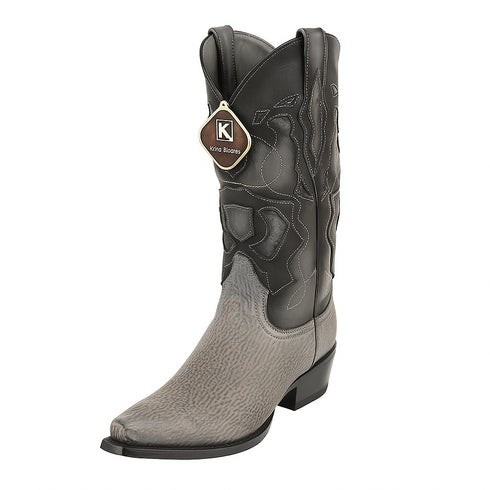 King Exotic Men's Shark Snip Toe Western Boots