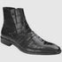 Belucci Black Genuine Alligator Skin Boots By Mezlan Made In Spain Brand