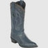 Men's Wild West Ostrich Leg Skin J Toe Boots 29905