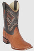 Botas Cuadrada de Armadillo Lizard Original