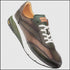 Men's Magico Forest/Olive Two-Toned Sneakers By Mezlan Made In Spain Brand