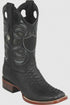 Python Snake Boots Mens Square Toe