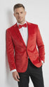 Men’s Red Dinner Jacket, Formal Tuxedo Evening Jacket for Weddings Prom and Parties