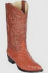 Botas de Avestruz Original Horma Puntal WW-29903