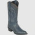 Men's Wild West Ostrich Leg Skin J Toe Boots 29905