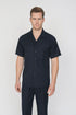 Mens Walking Suit in Color Black Leisure Suit Casual Matching Shirt and Pants $99