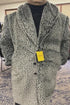 Pimp Coat - Gangster 1920s Look - Leopard Faux Fur Coat With Full Length - Vintage Coat