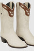 Men's Wild West Ostrich Skin J Toe Boots 29903-A