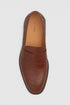 Piccolo Alligator Penny Loafer Blue By Mezlan Made In Spain Brand