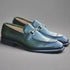 Burnished Calfskin Horsebit Loafer