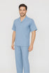 Mens Walking Suit in Color Powder Blue Leisure Suit Casual Matching Shirt and Pants $99