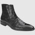 Belucci Black Genuine Alligator Skin Boots By Mezlan Made In Spain Brand