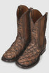 Mens Honey Fish Pirarucu Square Toe Cowboy Boots