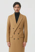 Double Breasted Camel Hair Topcoat - Wool Cashmere overcoat