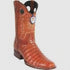 Men's Wild West Caiman Belly Skin Rodeo Toe Boots 281882
