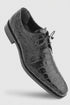 Mezlan Anderson Black Genuine Crocodile Lace-Up