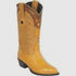 Men's Wild West Smooth Ostrich Skin J Toe Boots 29904