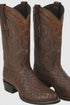 Men's Wild West Ostrich Skin J Toe Boots 29903-A