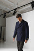 Big & Tall Men's Wool Peacoat – Classic Double Breasted Overcoat