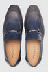 Mezlan Brunello Pearl Grey/Navy Two-Tone Bit Loafer