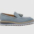 Venetian Suede Loafer with Calfskin Tassel