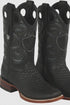 Python Snake Boots Mens Square Toe