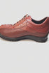 Los Altos Perforated Crocodile Tail Sneakers