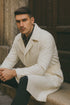 Ivory Alberto Belted Wool Topcoat – Stylish Men’s Winter Overcoat