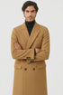 Double Breasted Camel Hair Topcoat - Wool Cashmere overcoat