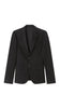 Slim Bi-Stretch Suit Jacket - Black