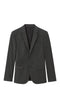 Slim Bi-Stretch Suit Jacket - Dark Grey