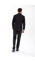 Mens Black Tuxedo - New Year Christmas Sequin Sparkly Shiny Holiday Dinner Jacket + Pants