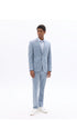 Slim Fit Bi-Stretch Chambray Suit Jacket
