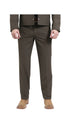 Men's Brown Western Suit 2-Piece - Cowboy Suit with Western Yoke & Pearl Snaps