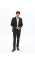 Slim Bi-Stretch Suit Jacket - Dark Grey