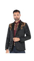 Montero Men's Embroidered Western Blazer – Slim Fit (ID 2173)