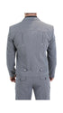 Men's Grey Western Suit – Classic 2-Piece Tailored Jacket & Trousers Set