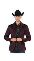 Montero Men's Embroidered Western Blazer – Slim Fit (ID 2178)