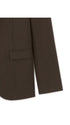 Slim Bi-Stretch Suit Jacket - Brown