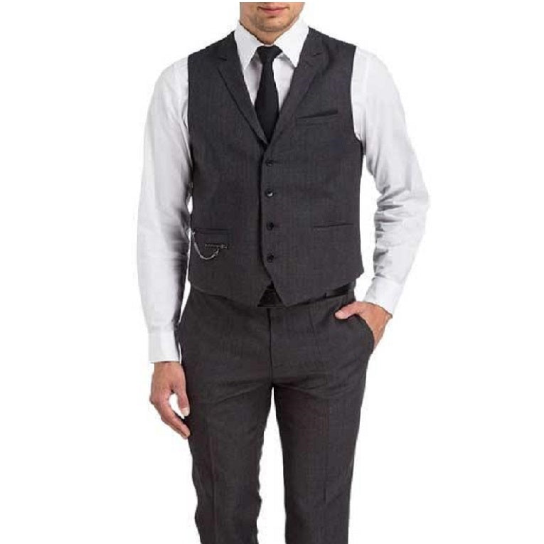 Keanu Reeves John Wick Men's Black 3 Piece Suit – OvercoatUSA