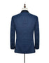 Men's One Button Dark Navy Blue Double Vents Suit